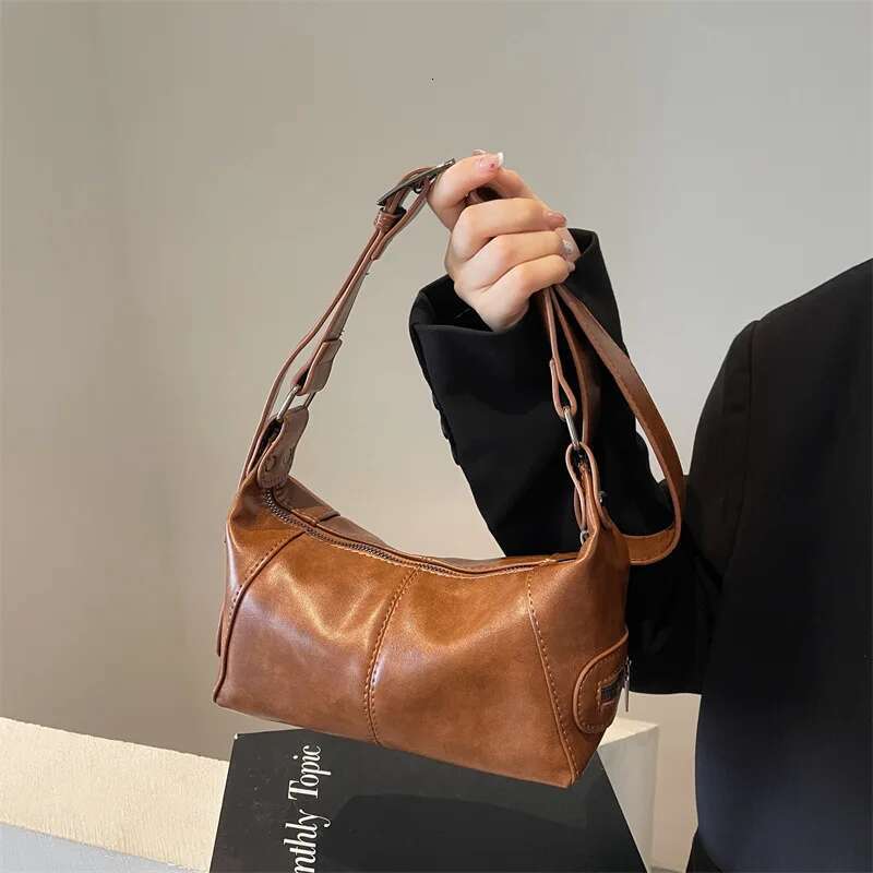 2025 Trendy Punk Style Underarm Motorcycle Bags. Fashion Led, Niche, Ideal For Hot - Wear, Shoulder & Crossbody Styles