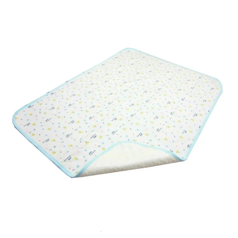 born Baby Changing Pad Cotton Soft Foldable Waterproof Stroller Diaper Reusable Mattress Infant Diaper Pad Cover Random color 250515