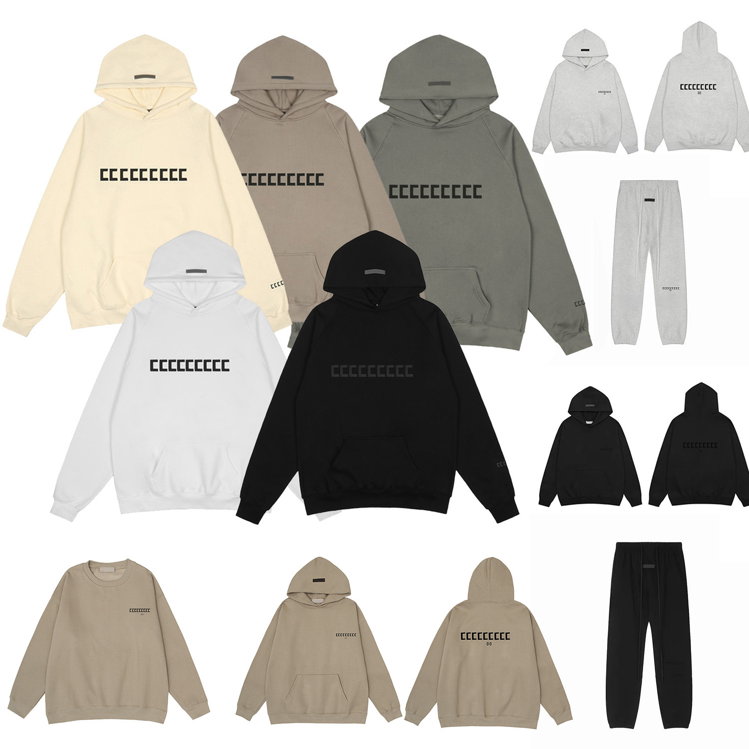 2025 Warm Designer Hoody Hooded Hoodies Mens Women High Quality Streetwear Pullover Sweatshirts Loose Jumper Tops Reflective Clothings Size S-XL