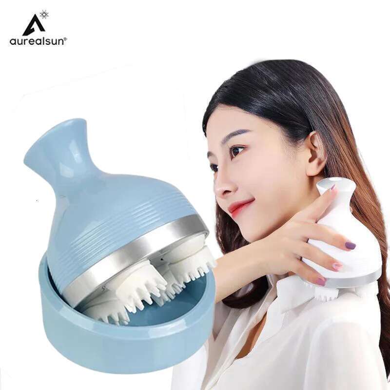 Electric Head Massage Health Care Antistress Relax Body Massagem Deep Tissue Wireless Scalp Massager Prevent Hair Loss Relieve