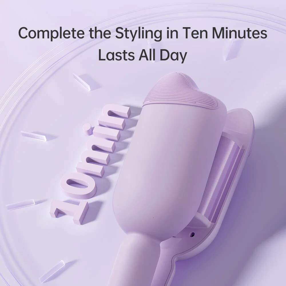 Electric Curling 36mm Crimper Iron Waves Ceramic Coating With Negative Ion Hair Wave Waver Styling Tools