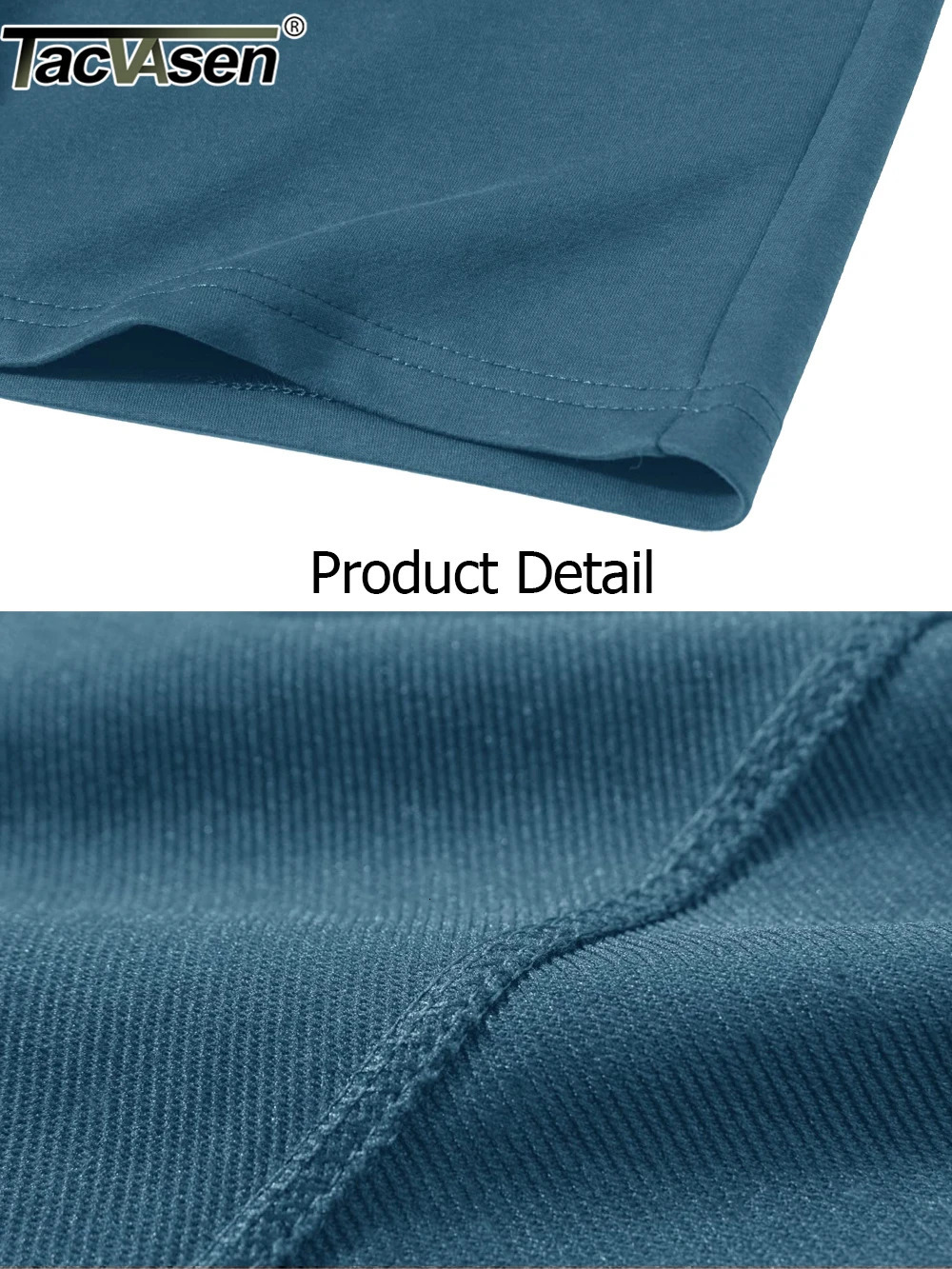 TACVASEN Summer Cotton Running Track Shorts Mens Casual Jogger Elastic Waist Athletic Workout Zipper Pockets Short Pants 250515
