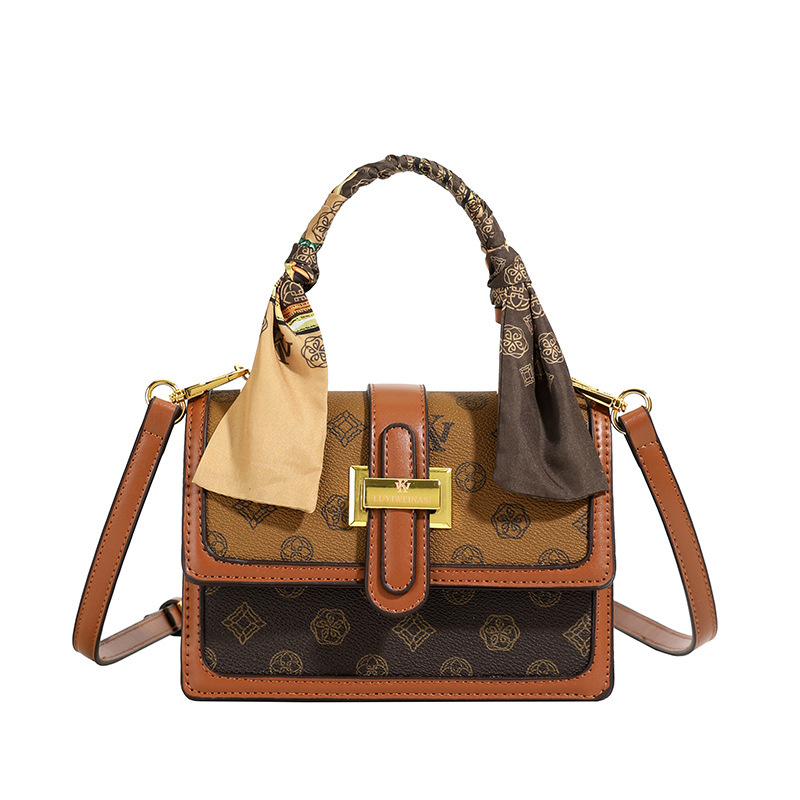 Designer free shipping 2025 new style fashionable temperament high-end texture hand-held single shoulder diagonal cross bag for women