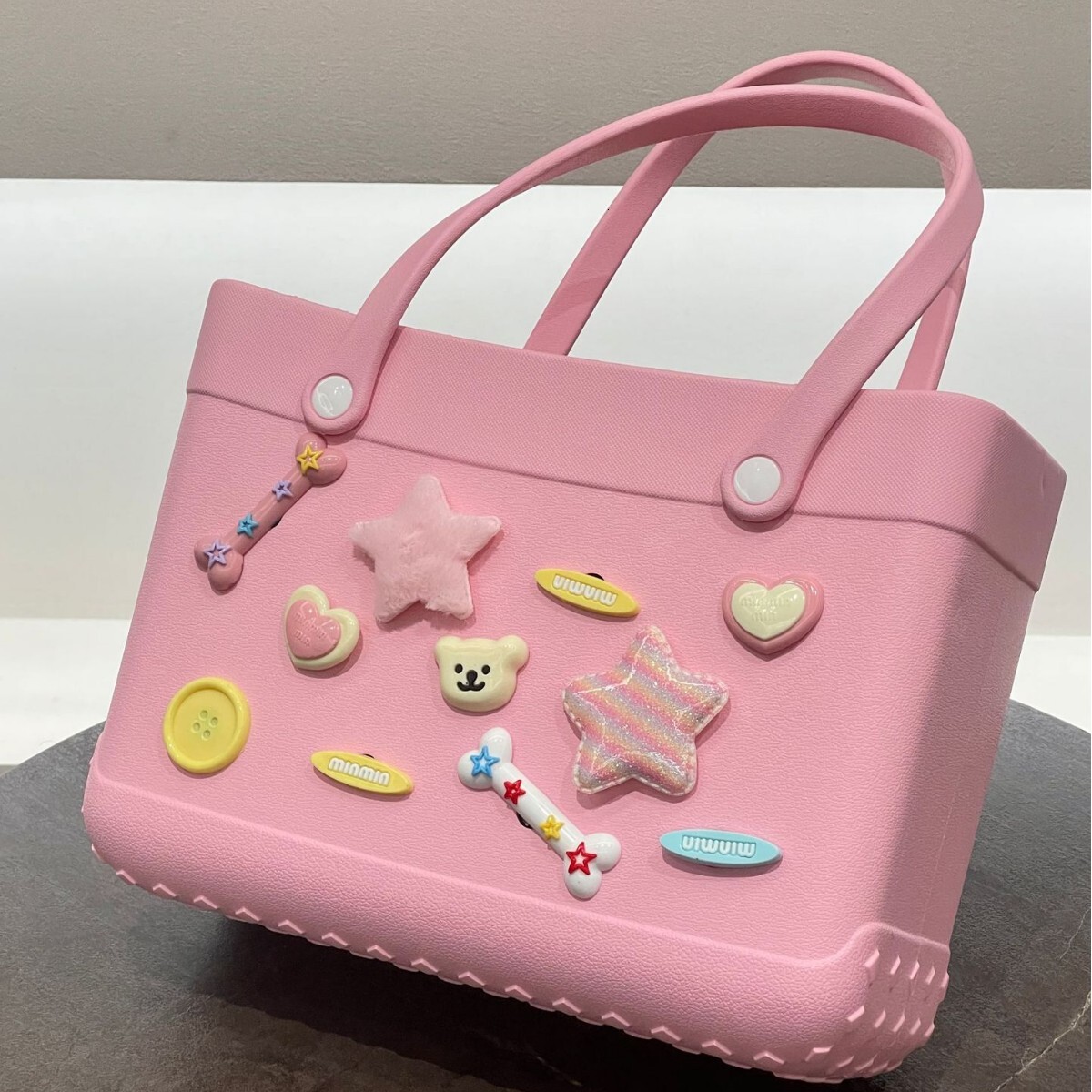 Women's Handheld EVA Beach Hole Bag DIY 2025 New Product Storage Waterproof