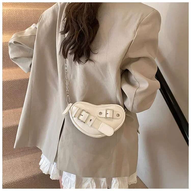 2025 Embroidered Heart Crossbody&Shoulder Bag Convertible Day-To-Night Minimalist Quiet -Inspiredff