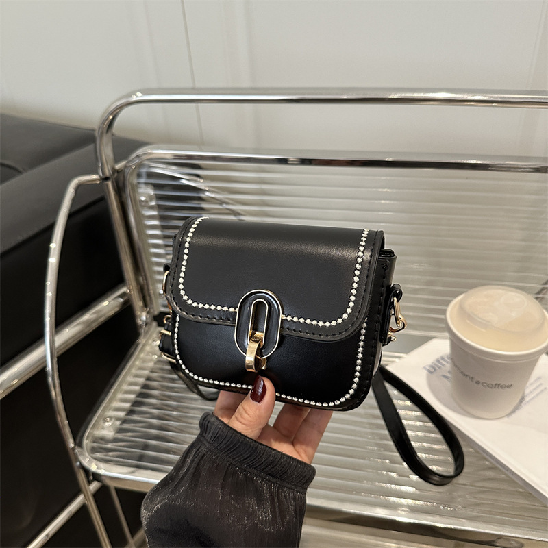 Bag Women's Luxury 2025 New Versatile Shoulder New Free Delivery Designer Bag Texture Crossbody Small Luxury Bag Square Bag Popular This Year Nic