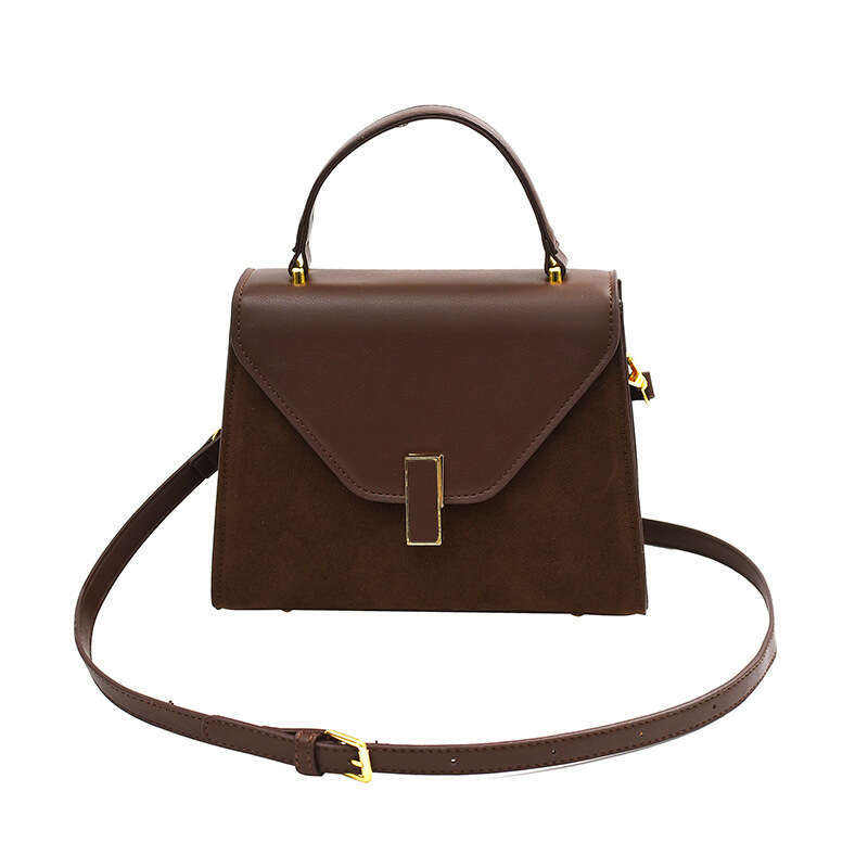 autumn and winter new popular Kelly frosted texture single shoulder crossbody women s bag