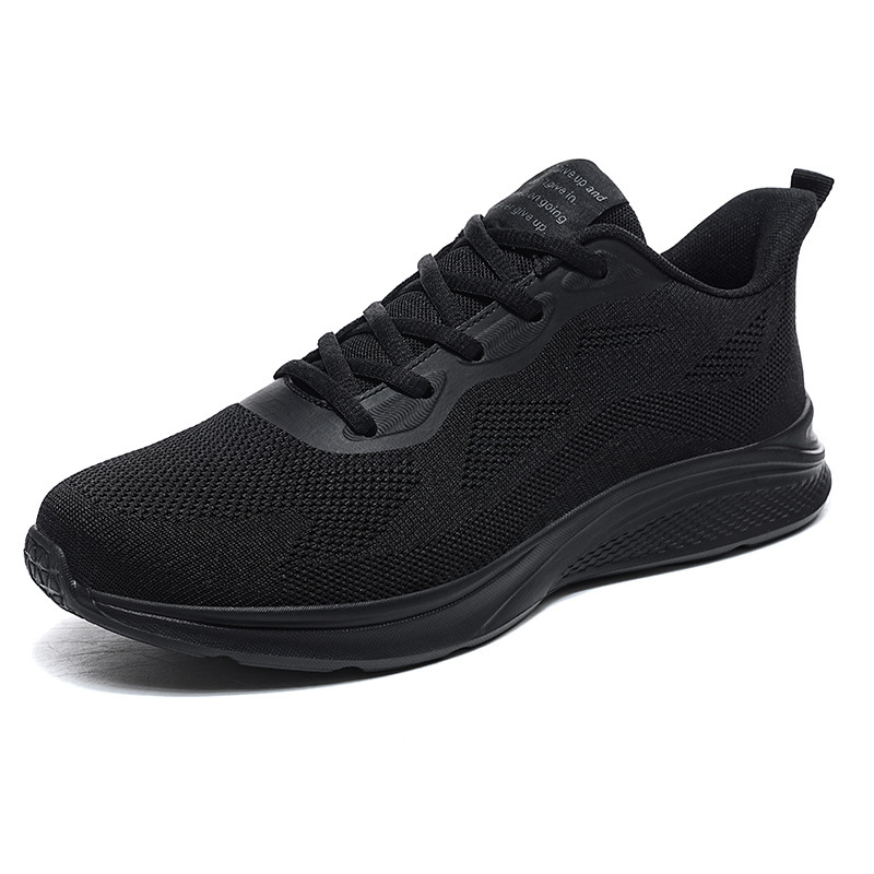 Men S Flying Woven Running Spring Summer Low Top Mesh Casual Sports Shoes Lightweight Breathable Casual Shoes And Trendy Walking Shoes Ddmysaturn
