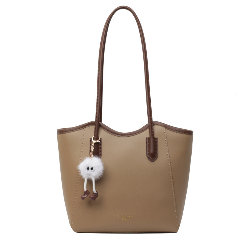 Free shipping on 2025 new designer bagsSimple and Fashionable Office Worker Women's Large Capacity Tote Commuter Premium Shoulder Bag