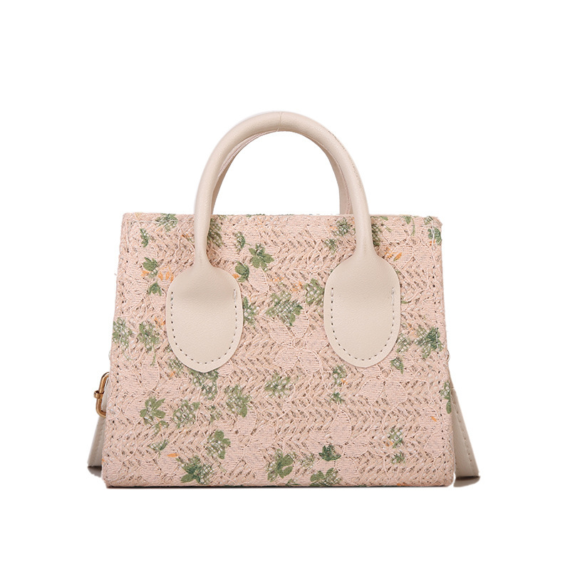 High quality brand fashionable westernized handheld small square fresh and sweet cross shaped mobile phone summer new item women's shoulder bag f