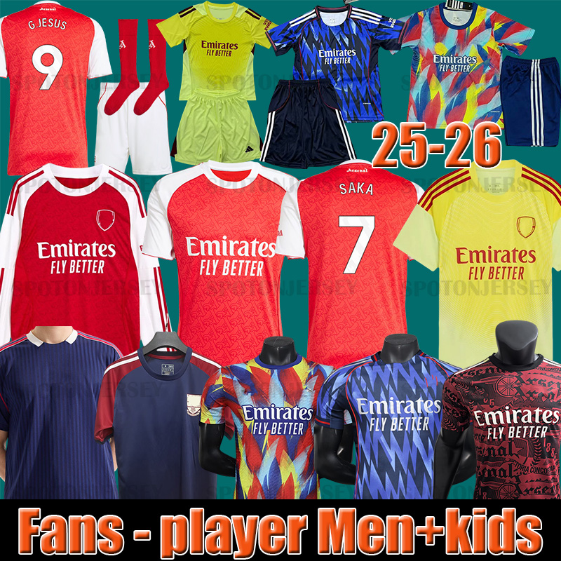 arsenalfootball kits 25 26 whiteout traning kits 3XL 4XL Gunners G. JESUS 2025 Urban Purist Retro remake ARSen kids icon SAKA football shirt arsenaljersey