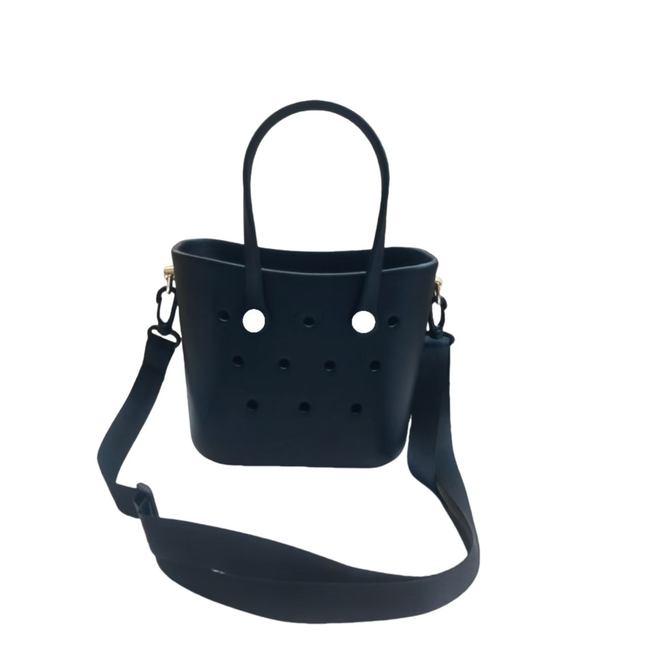 Trendy Crossbody Hole EVA DIY Matching Storage Beach Bag Daily Outdoor Fashion Handbag