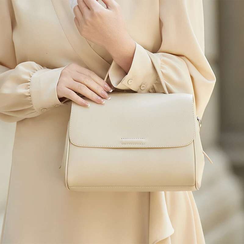 ZOOLER Handcraft Real Bag Big Rice First Cow Layer Genuine Leather Handbag Shoulder Bags Top Female Fashion#Hy605