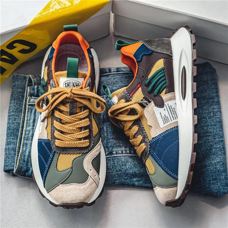 2025 New For Mens Sports Shoes Running Shoes Mesh Breathable Sneakers Size 39-44