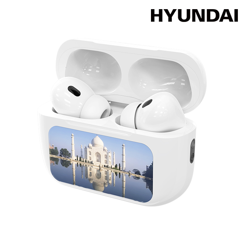 HYUNDAI HY-Y11 LCD Screen Earphones TWS Wireless Earbuds Touch Control With HIFI Sound Long Battery A9 Headphones A11 Pro