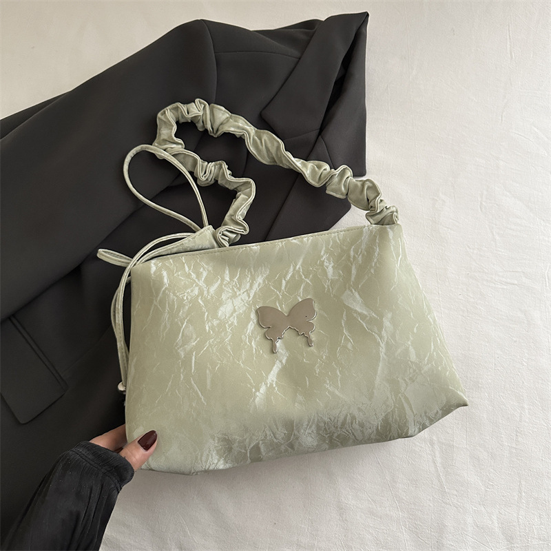 Fashionable Tote New Luxury Bag Free Delivery Designer Bag Women 2025 New Versatile Bow Cross Shoulder Big Bag With High Quality Texture For Commuting