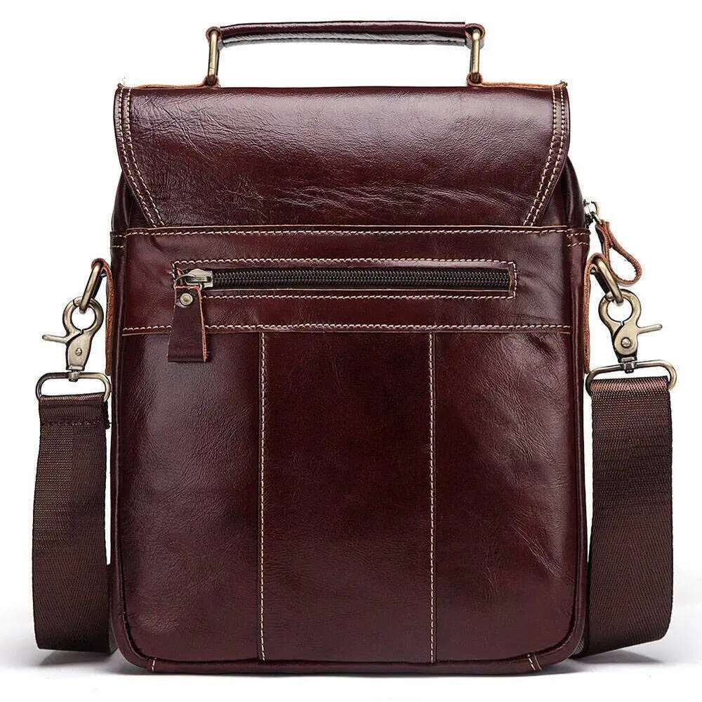 kavis new genuine leather mens crossbody male business shoulder men high quality messenger bag for 9 7 ipad bolsas