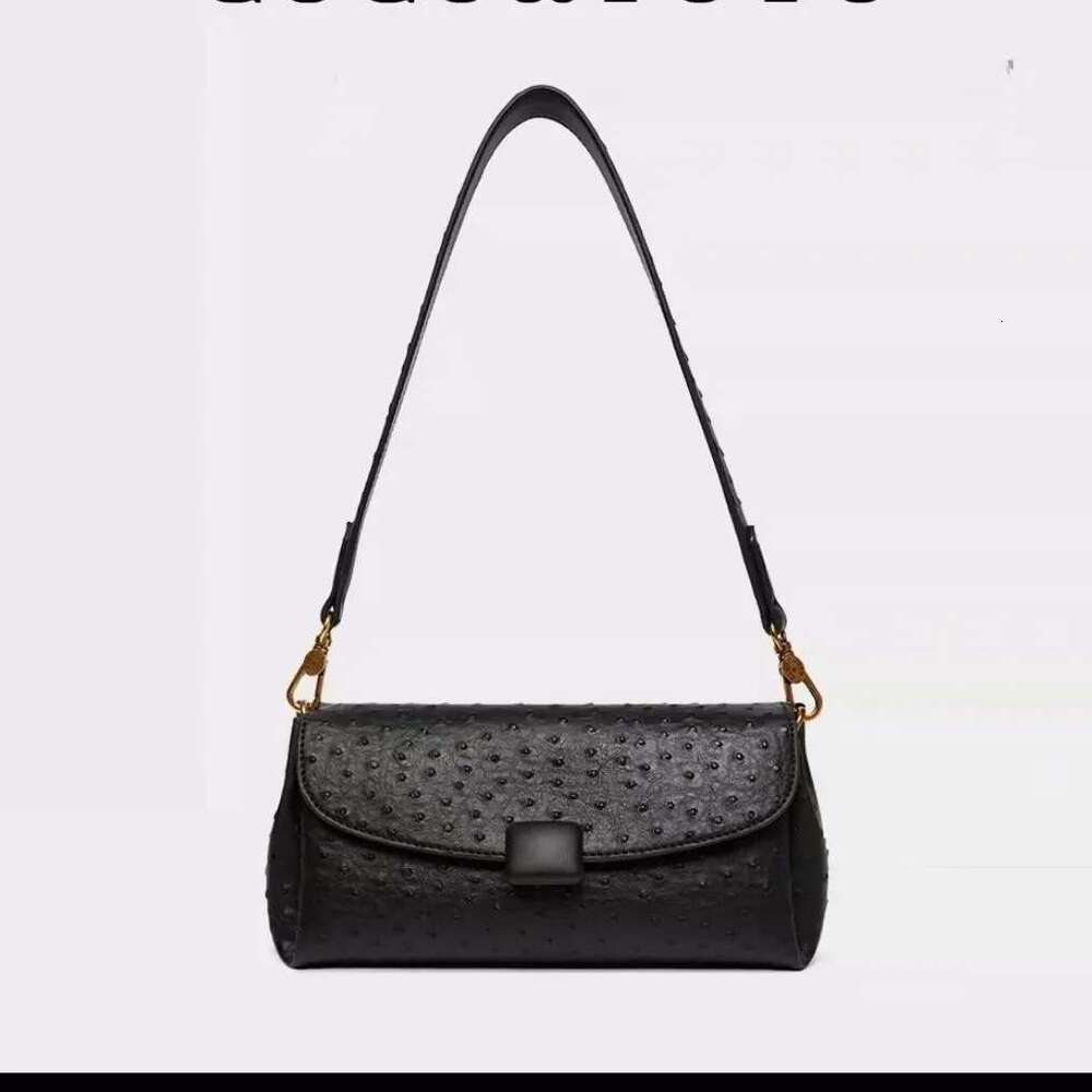 2025 Fashion Ostrich Pattern Women Handbags European Design Pu Leather Lady Shoulder Bags Female Girl Brand Crossbody Bag