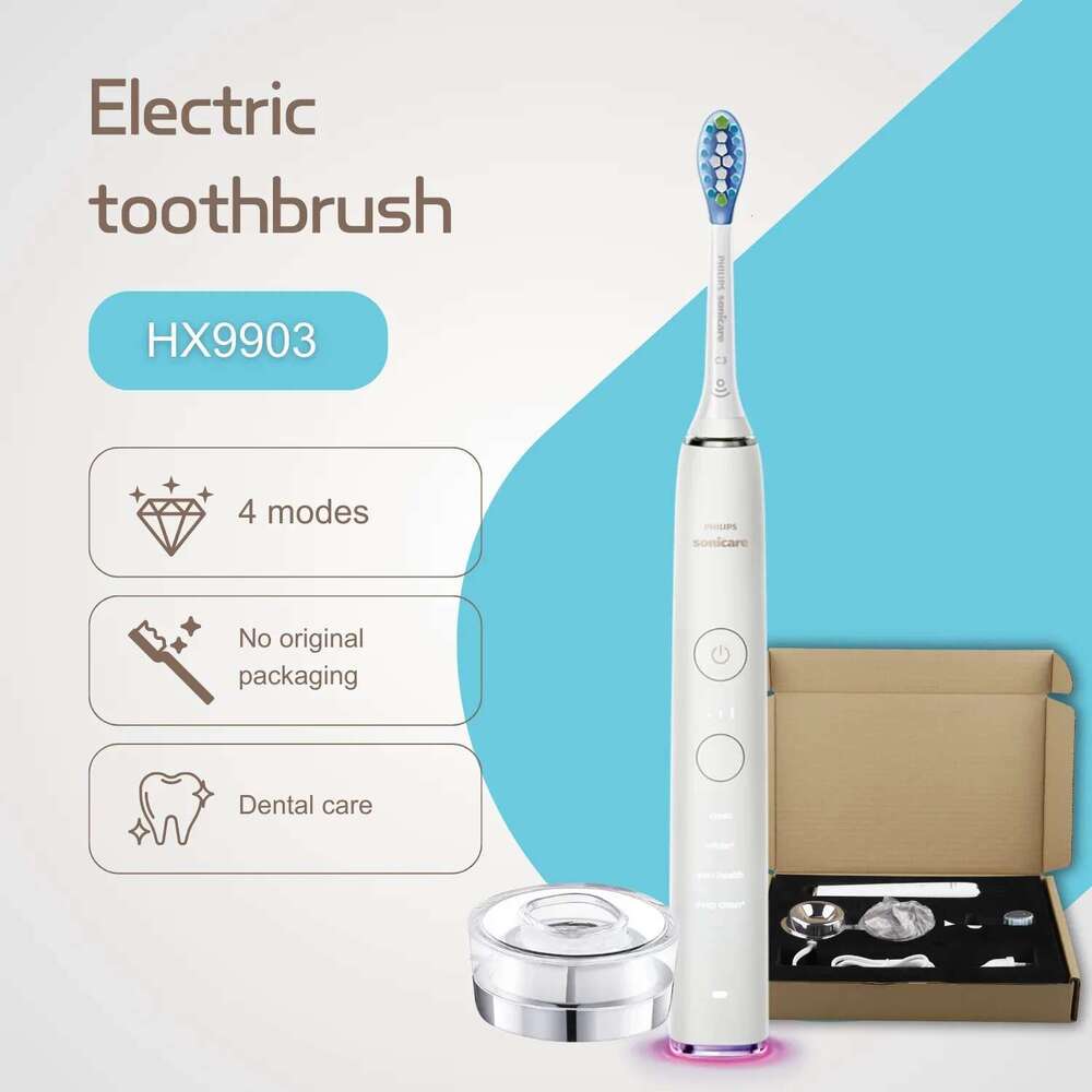Philips Sonicare DiaClean Smart toothbrush HX9903, 4 Modes Baby tooth Electric Tooth brush Vibrator T