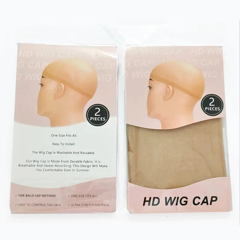 10 pieces HD Thin Wig Caps Transparent and Invisible Sheer Caps for HD Wigs - Wig Accessories and Essential for Natural-Looking 250513
