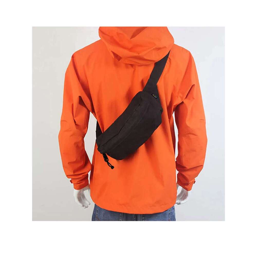 Japanese Style Men Messenger Nylon Cloth Crossbody Waterproof Fanny Casual Shoulder Bag Outdoor Durable Waist Pack