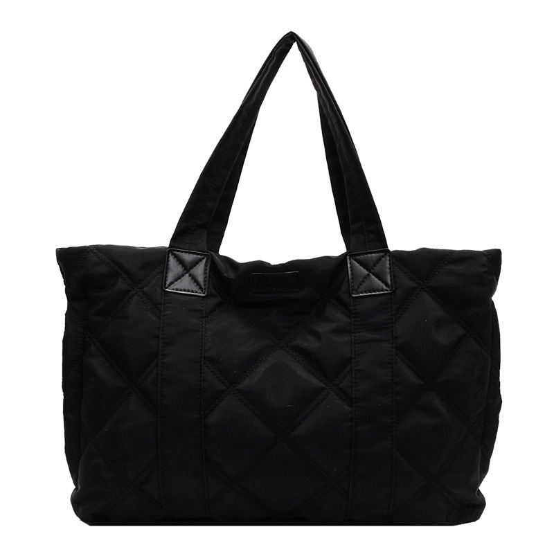 Free Delivery Designer Bag Versatile Lingge Tote 2025 Autumn/winter Handheld Crossbody Women's End Large Capacity Fashion Shopping Bag Trend Luxu