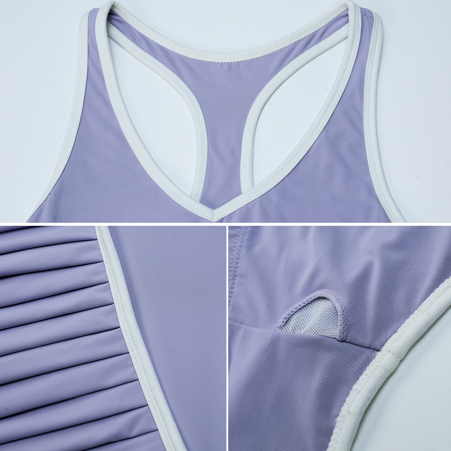 Elites outdoor conjoined tennis skirt sets women I- beam sports skort yoga running gym breathable golf dress size xs-xxl