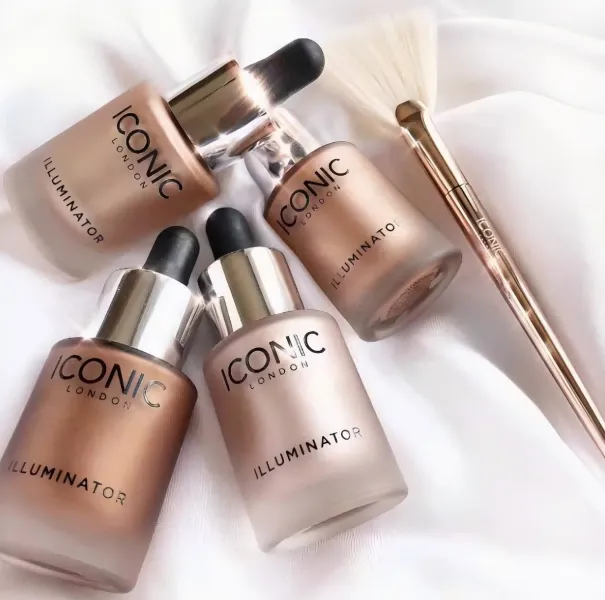 High Quality Iconic London Illuminator Liquid Highlighters 3 Shades Original Shine Glow Illuminating Highlighting Contour Makeup
