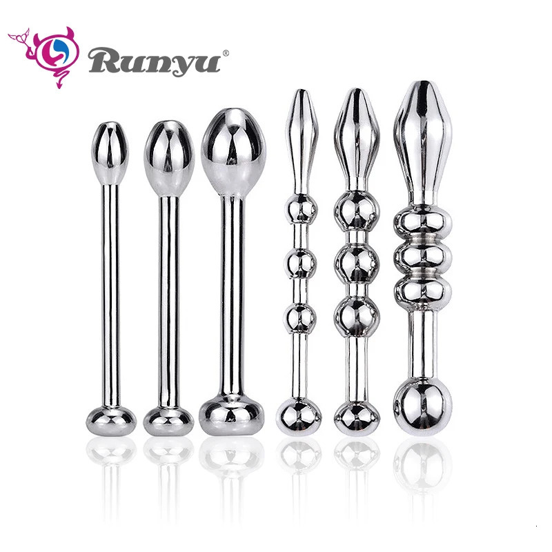 Metal Urethral Catheter Male Stainless Steel Horse Eye Urethral Plug Penis Headers Masturbator Adult SM Urethran Expander 250515