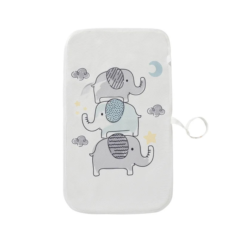 HappyFlute Washable Baby Diaper Changing Mat Soft Cotton Portable Changing Pad Waterproof Cover Mattress for Baby 250515