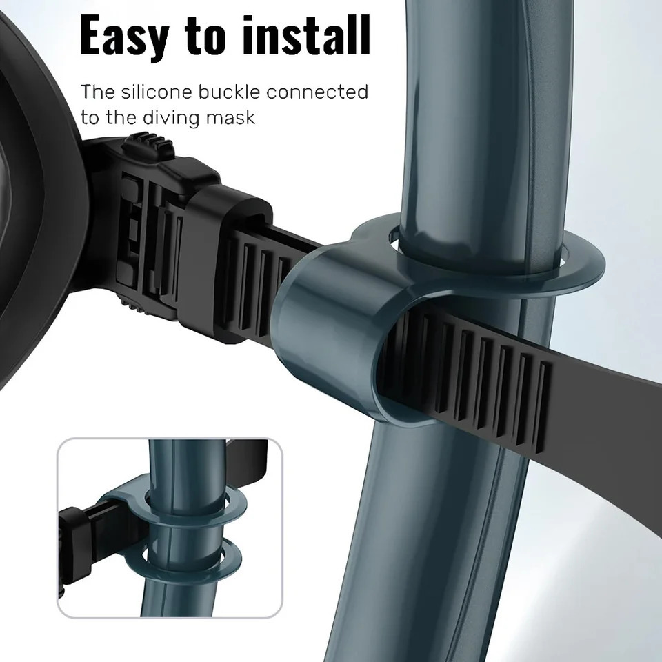 HD Panoramic Frameless Diving Mask Wet Snorkel Set With BC Poctet Ultra Wide View Tempered Glass Swimming Goggles for Adults 250514