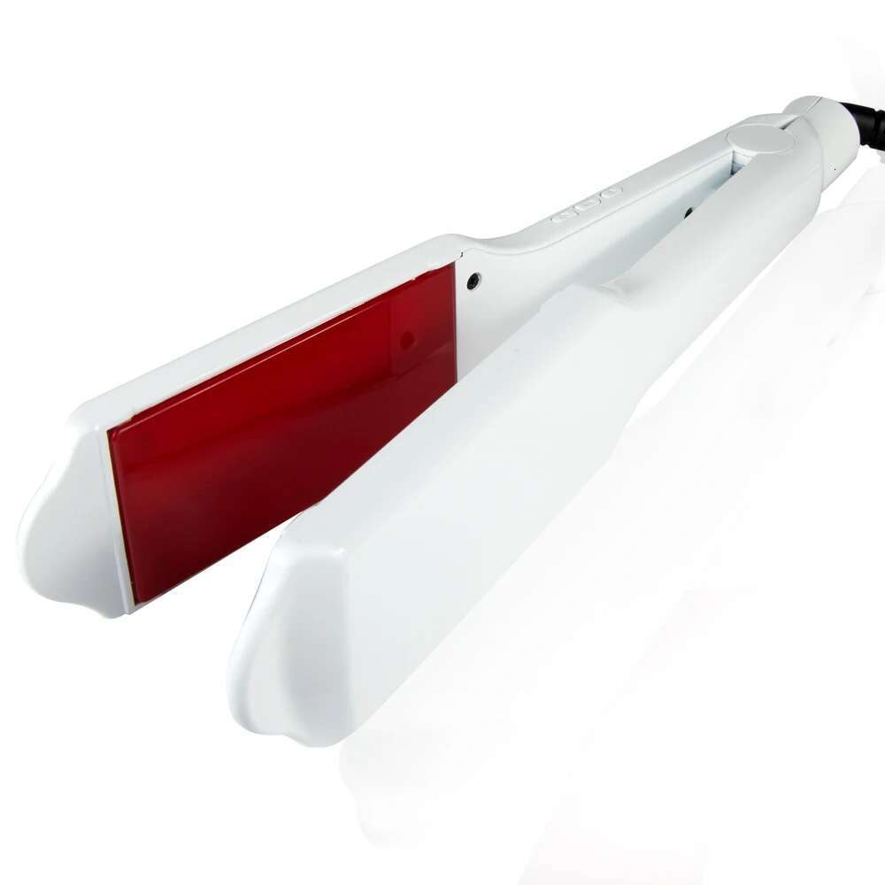 Care Iron Infrared Ultrasonic 2 Inches Wide Plate Argan Oil Recover Damaged Keratin Treatment Smooth Frizz Hair Cold Irons