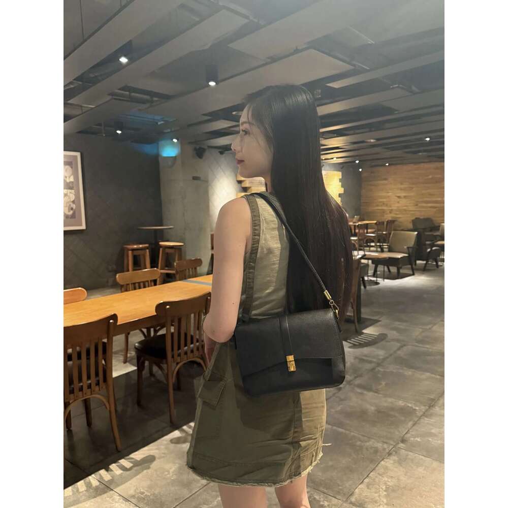 Genuine Leather Women's Small Yellow Bag Female Desigher Cowhide Ladies Shoulder Crossbody Black Bags Green Beige Brown
