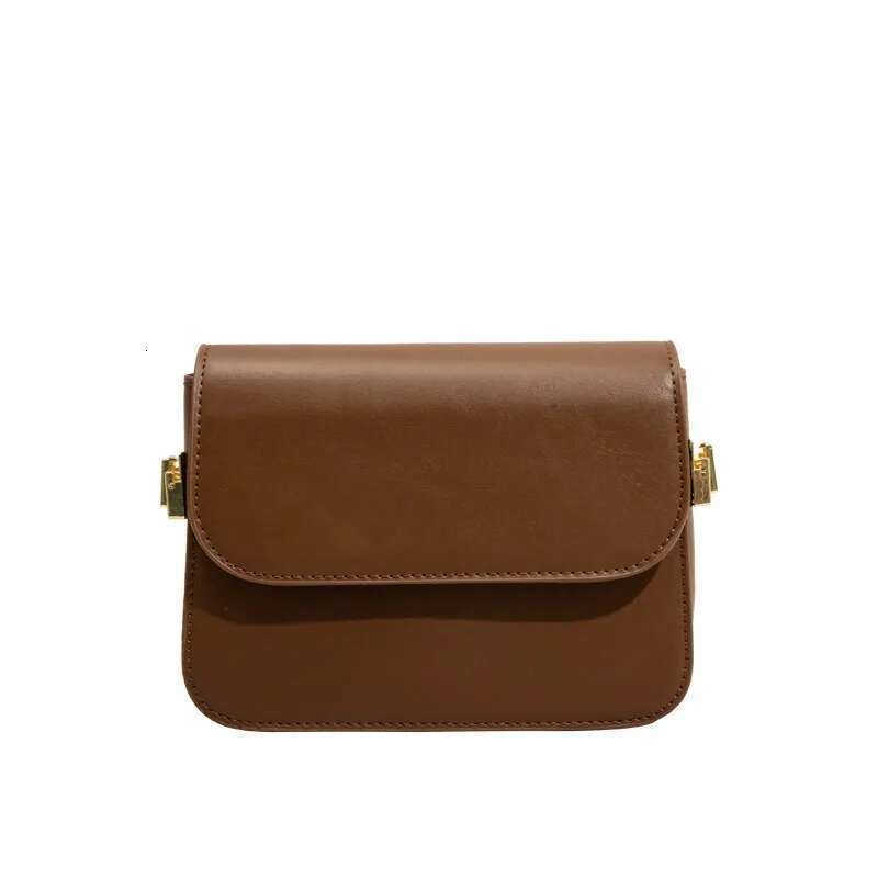 Maxdutti France Style England Ins Fashion Bags Women Blogger Saddle Retro Solid Messenger Armpit Casual Small Square Bag
