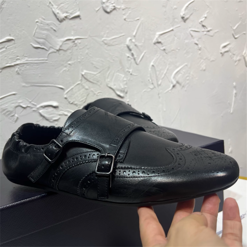 Genuine Leather Man Derby Loafers Soft Soled Men Casual Dress Shoe