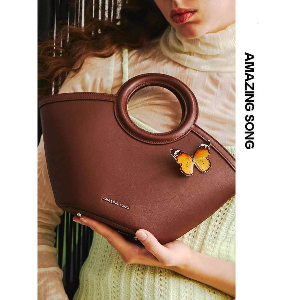 Amazing Song Shell Handbag Niche Leather Ol Cross-Body Bag
