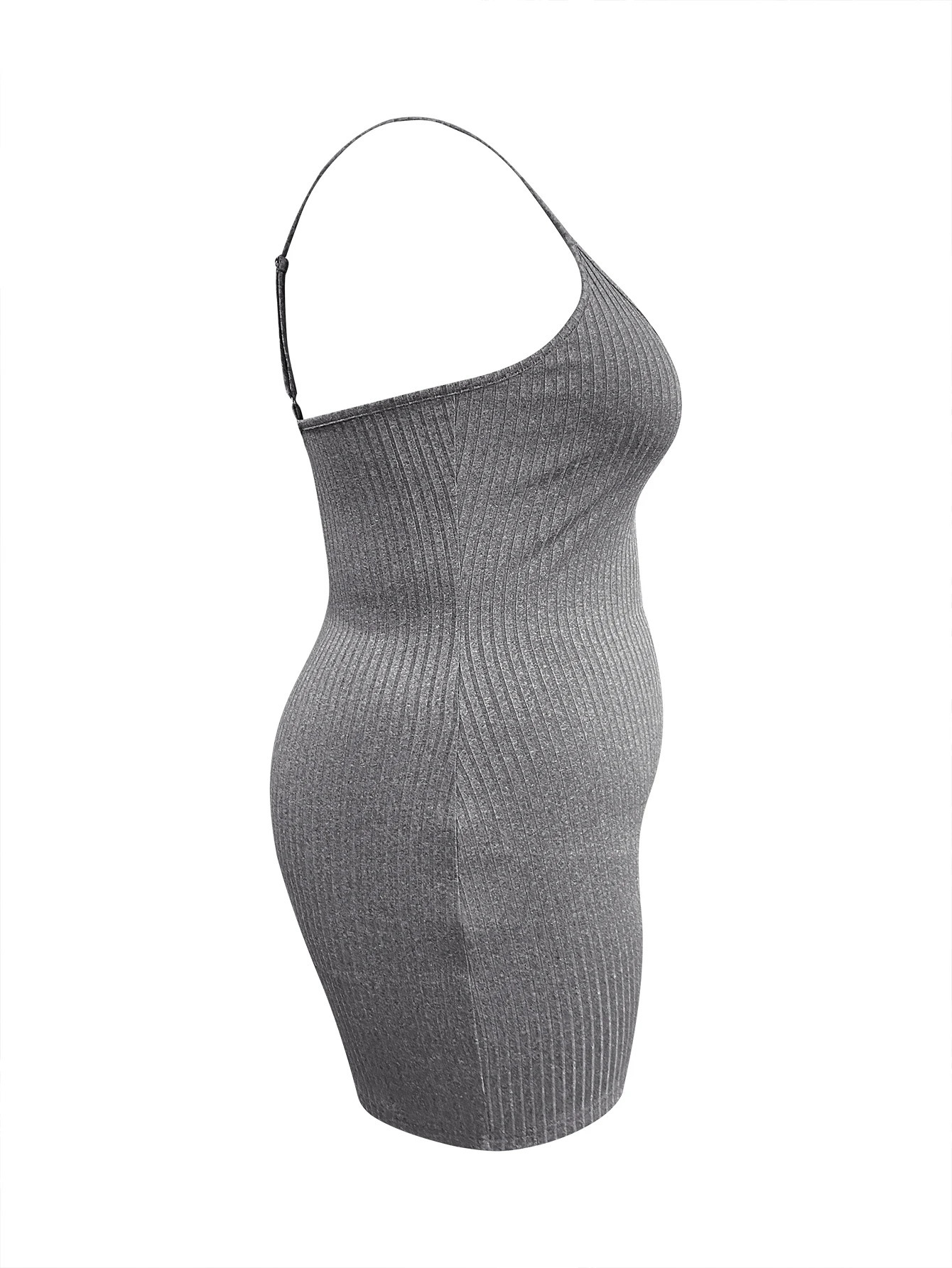 LW BASICS Plus Size Rib Knit Cami Romper Women Summer Suit Casual U Neck Sleeveless Solid Color One Piece Outfit Short Jumpsuits 250515