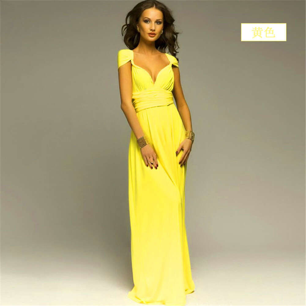 White Dress Maxi Dress Multiple Wearing Methods, Multiple Ropes, Cross Over, Open Back, Sexy Bandage Long Dress, Formal Dress KQ