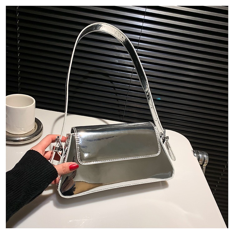 2025 New Designer Underarm Bag for Women - Trendy PU Leather Shoulder Purse, Minimalist Commuting Crossbody Bag Free Shipping + Niche Aesthetic