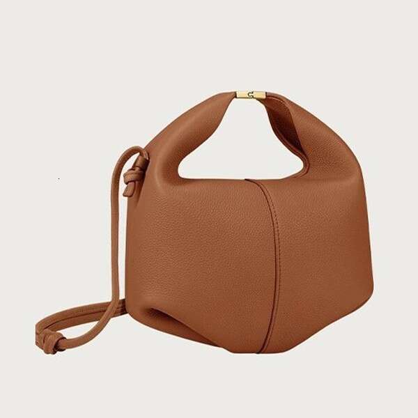 Women's Bags Designer Bento Cowhide Shoulder Crossbody Elegant Women's Bag, Commuting Casual Dumpling Handbag