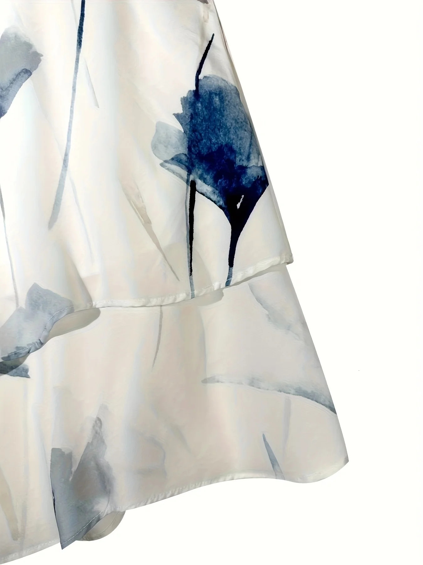 Plus Size womens printed vest slightly elastic polyester fabric casual floral top Tshirt spring and summer 250515