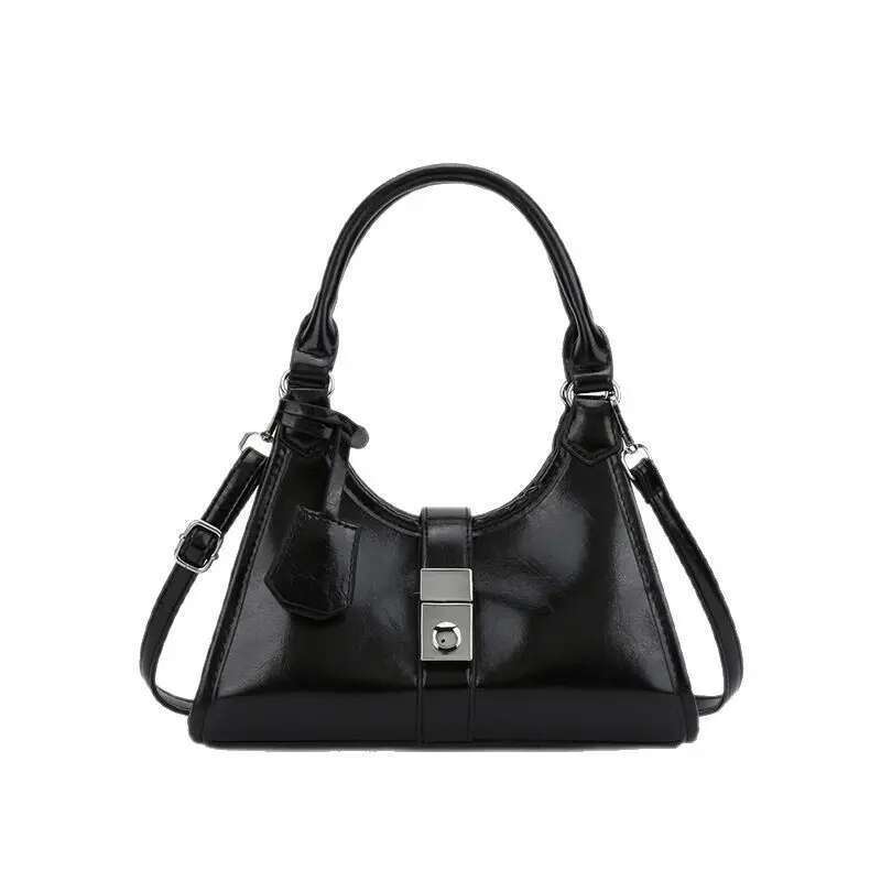 2025 New Vintage-Inspired Leather Shoulder Bag For Women, Adjustable Crossbody Purse, Retro Handbag With Multi-Way Strap