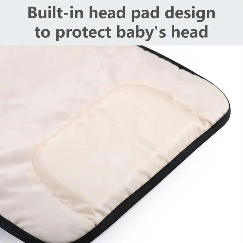 Diaper Changer Travel Bag Waterproof Folding Diaper Organizer Bag Lightweight Changing Mat For Parks Shopping Malls Restaurants 250515