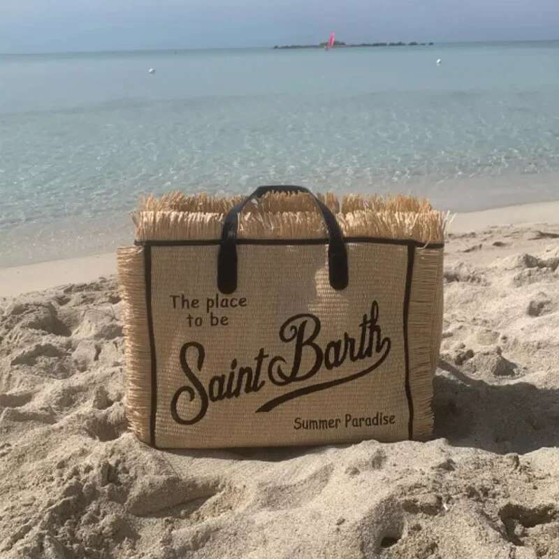 Light Brand Design Straw Handmade Tassel Handbag New Ladies Large Capacity Casual Travel Fashion Bag