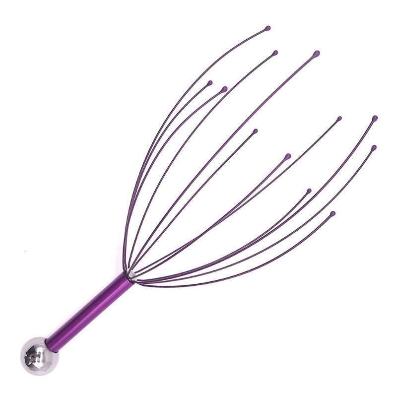 Body Back Scratcher Manual Head Massager Gently Massage for Stress Relief Relaxing Scalp Scr