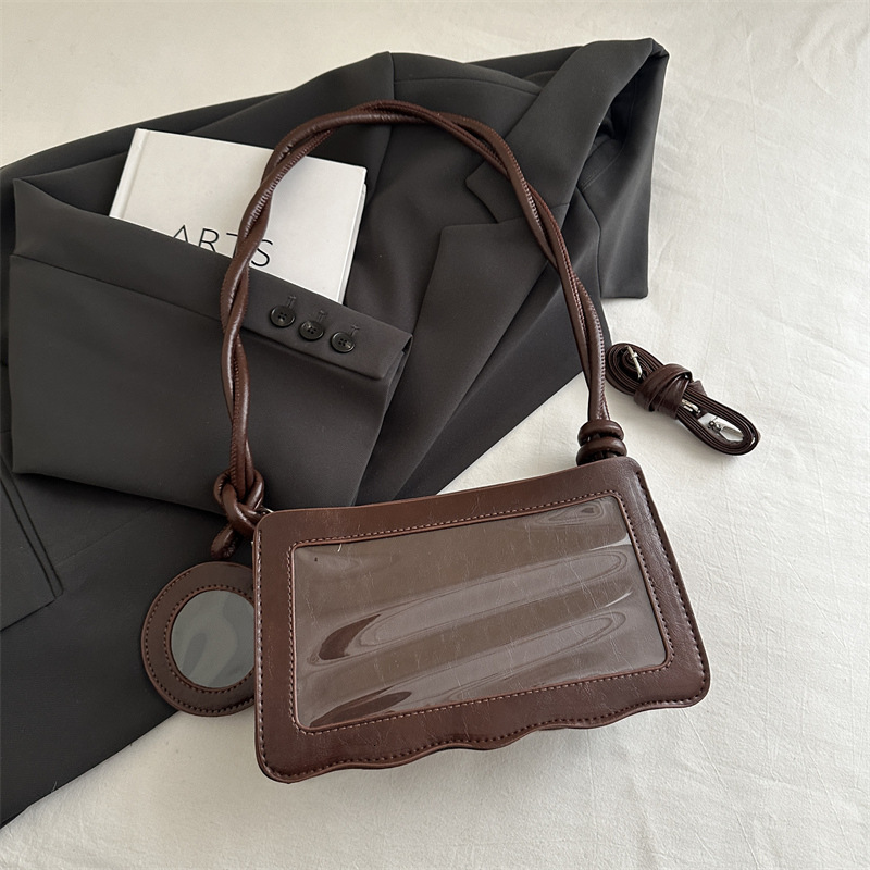 Fashion Trend Niche Design Small Square Luxury Bag New Free Delivery Designer Bag 2025 Spring New Casual Texture Simple Women's Shoulder Crossbod