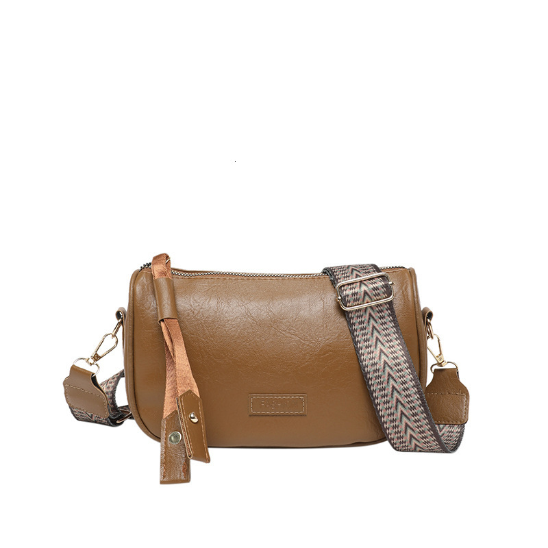 Free Delivery Designer Bag Solid Color Texture Light Large Capacity French Style Simple And Casual Broadband Crossbody Single Shoulder Pillow Luxury B