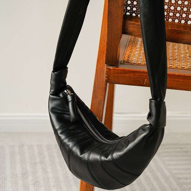 Tote Bag Lamb Songbao Sheepskin Shoulder Cross Chest Dumpling Genuine Leather Underarm Horn Bun KQ