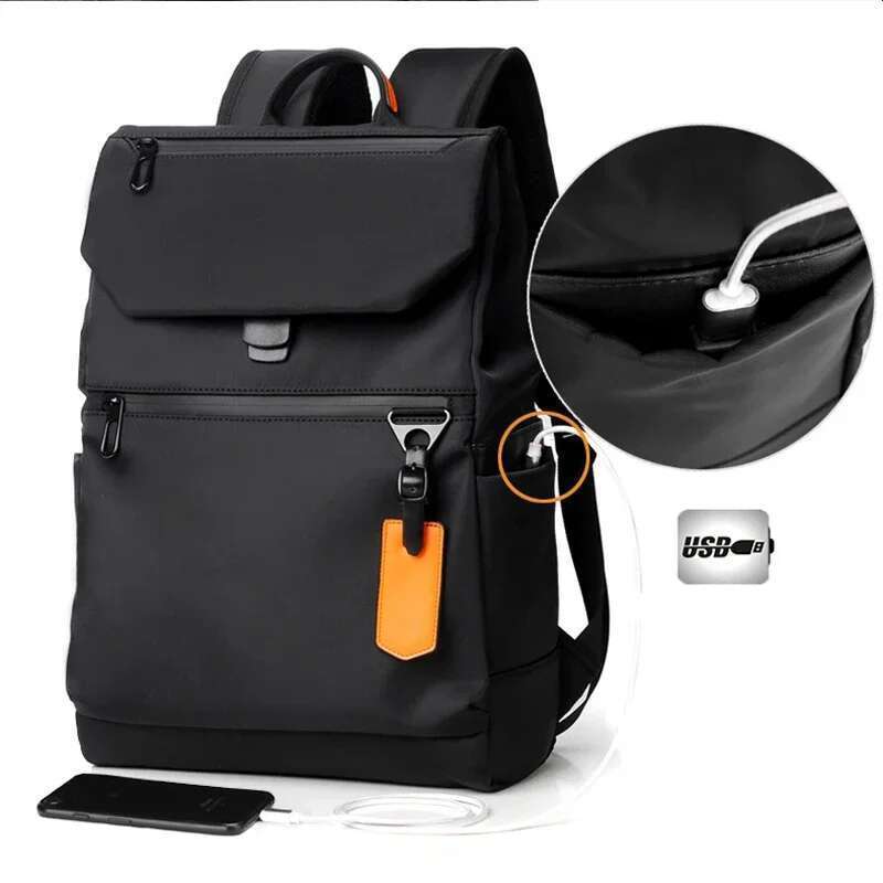 MARKROYAL Business Men's Laptop Backpack Waterproof Travel Bag High Quality Office Commuter Backbag USB Charging Dropshipping