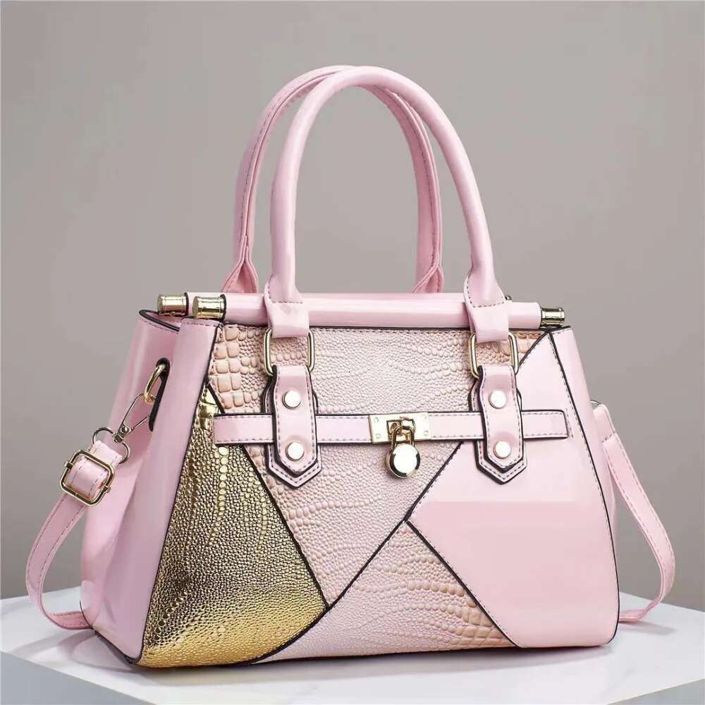 Fashionable New Women's Handbag Lightweight Texture Lizard Pattern Colorful Single Shoulder Fashion Crossbody Bag For